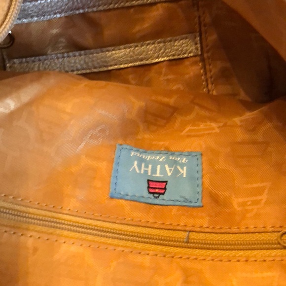 Kathy Suede leather bag - Picture 4 of 6